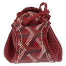 GOYARD Pouch PVC Canvas Red Auth BA9393V-2