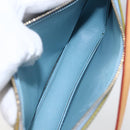 LOUIS VUITTON Monogram Vernis Lexington Pouch Baby Blue M91011 LV Auth BA9397-17
