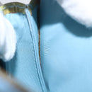 LOUIS VUITTON Monogram Vernis Lexington Pouch Baby Blue M91011 LV Auth BA9397-20