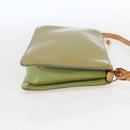 LOUIS VUITTON Monogram Vernis Lexington Pouch Baby Blue M91011 LV Auth BA9397-5