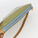 LOUIS VUITTON Monogram Vernis Lexington Pouch Baby Blue M91011 LV Auth BA9397-6