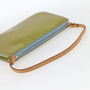 LOUIS VUITTON Monogram Vernis Lexington Pouch Baby Blue M91011 LV Auth BA9397-7