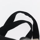 PRADA Backpack Nylon Black Silver Auth BA9398-15