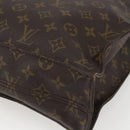 LOUIS VUITTON Monogram Sac Plat Hand Bag M51140 LV Auth BA9399-15