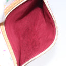 LOUIS VUITTON Monogram Multicolor Pochette GM Pouch White M60027 Auth BA939SAM-20