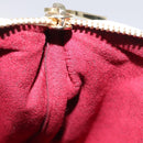 LOUIS VUITTON Monogram Multicolor Pochette GM Pouch White M60027 Auth BA939SAM-11