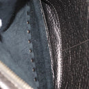 VALENTINO Rock Studs Backpack Leather Silver Gold Auth BA9400-24