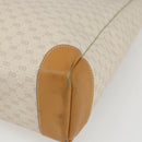 GUCCI Micro GG Supreme Tote Bag PVC Leather Beige Gold 002 115 0135 Auth BA9404-9