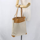 GUCCI Micro GG Supreme Tote Bag PVC Leather Beige Gold 002 115 0135 Auth BA9404-22