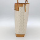 GUCCI Micro GG Supreme Tote Bag PVC Leather Beige Gold 002 115 0135 Auth BA9404-4