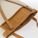 GUCCI Micro GG Supreme Tote Bag PVC Leather Beige Gold 002 115 0135 Auth BA9404-6