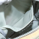CHANEL Sports Line Umhängetasche Canvas Weiß Silber CC Auth BA9407-21