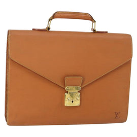 LOUIS VUITTON Epi Serviette Conseiller Briefcase Beige M54429 LV Auth BA9408