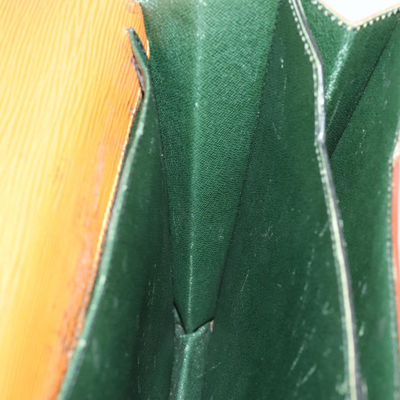 LOUIS VUITTON Epi Serviette Conseiller Briefcase Beige M54429 LV Auth BA9408