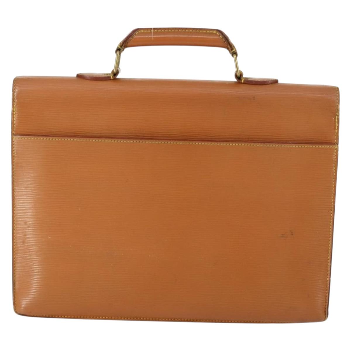 LOUIS VUITTON Epi Serviette Conseiller Briefcase Beige M54429 LV