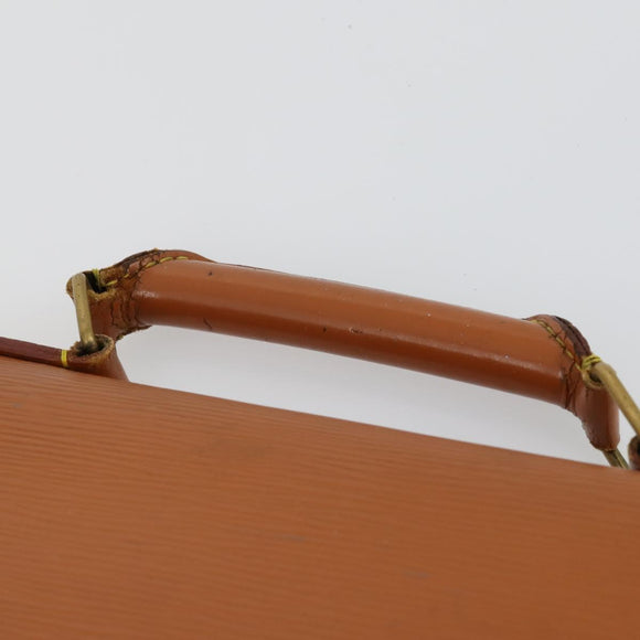 LOUIS VUITTON Epi Serviette Conseiller Briefcase Beige M54429 LV Auth BA9408