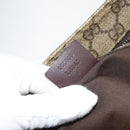 GUCCI GG Supreme Shoulder Bag PVC Beige Gold 201446 Auth BA9409-12