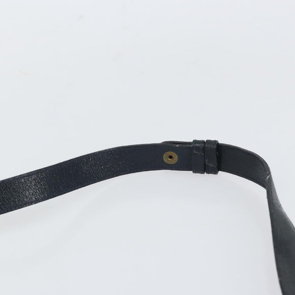 GUCCI GG Supreme Sherry Line Shoulder Bag PVC Navy Red 14 02 013 Auth BA9411