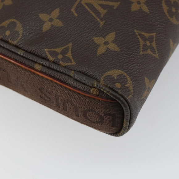 LOUIS VUITTON Monogram Trotteur Bobour Shoulder Bag M97037 LV Auth BA9412
