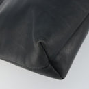 Salvatore Ferragamo Shoulder Bag Leather Black Gold Auth BA9418-13