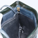 Salvatore Ferragamo Shoulder Bag Leather Black Gold Auth BA9418-17