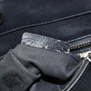 VALENTINO Rockstuds Handtasche Leder 2-Wege Schwarz Gold Auth BA9420-12