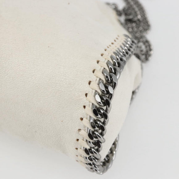 Stella MacCartney Chain Falabella Mini Bag Polyester 2way 371223 Auth BA9423