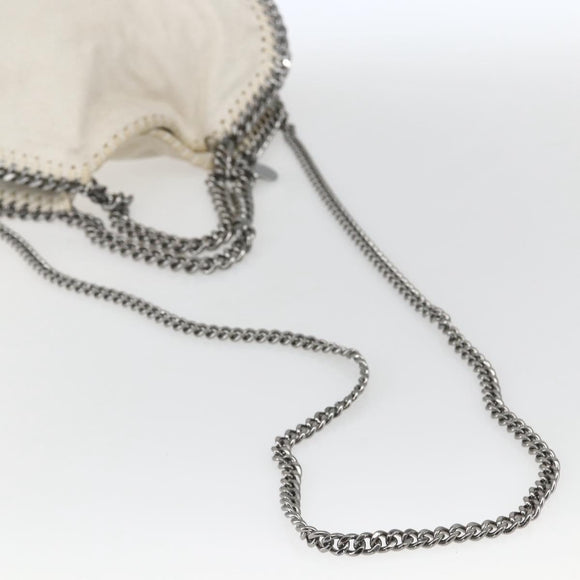 Stella MacCartney Chain Falabella Mini Bag Polyester 2way 371223 Auth BA9423