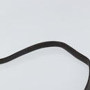 Christian Dior Trotter Canvas Shoulder Bag Beige Gold Auth BA9425-8