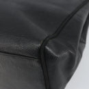 Salvatore Ferragamo Vala Tote Bag Leather Black Gold Auth BA9428-12