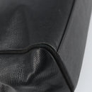 Salvatore Ferragamo Vala Tote Bag Leather Black Gold Auth BA9428-13