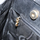 Salvatore Ferragamo Vala Tote Bag Leather Black Gold Auth BA9428-19