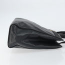 Salvatore Ferragamo Vala Tote Bag Leather Black Gold Auth BA9428-4