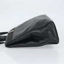 Salvatore Ferragamo Vala Tote Bag Leather Black Gold Auth BA9428-5