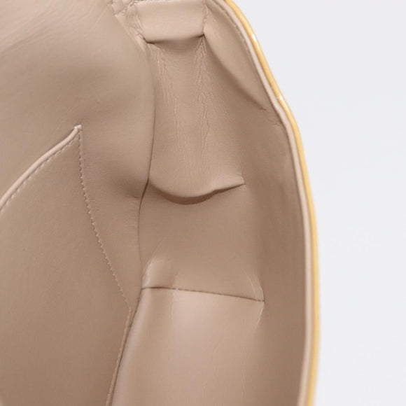 LOUIS VUITTON Monogram Vernis Thompson Street Bag Beige M91301 LV Auth BA9429