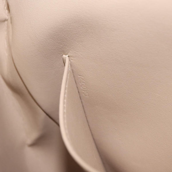 LOUIS VUITTON Monogram Vernis Thompson Street Bag Beige M91301 LV Auth BA9429