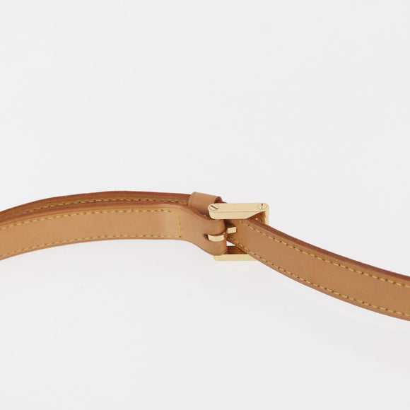 LOUIS VUITTON Monogram Vernis Thompson Street Bag Beige M91301 LV Auth BA9429