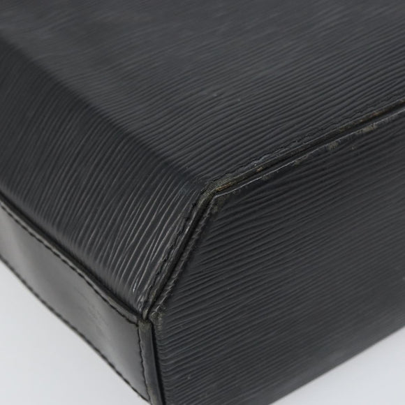 LOUIS VUITTON Epi Sac Umhängetasche Schwarz M80161 LV Auth BA9432