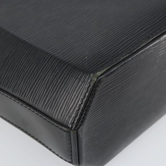 LOUIS VUITTON Epi Sac Shoulder Bag Black M80161 LV Auth BA9432