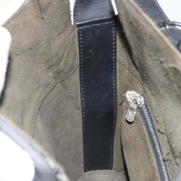 LOUIS VUITTON Epi Sac Umhängetasche Schwarz M80161 LV Auth BA9432