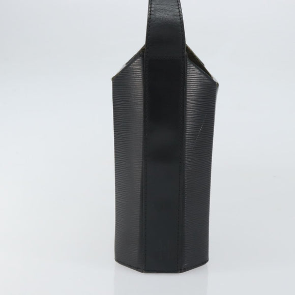 LOUIS VUITTON Epi Sac Shoulder Bag Black M80161 LV Auth BA9432