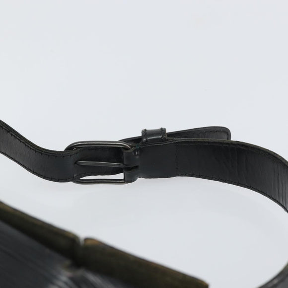 LOUIS VUITTON Epi Sac Shoulder Bag Black M80161 LV Auth BA9432