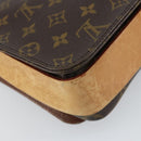 LOUIS VUITTON Monogram Cartouchiere GM Shoulder Bag M51252 LV Auth BA9433-17