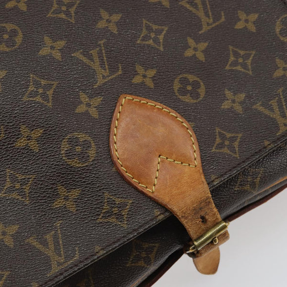 LOUIS VUITTON Monogram Cartouchiere GM Shoulder Bag M51252 LV Auth BA9433