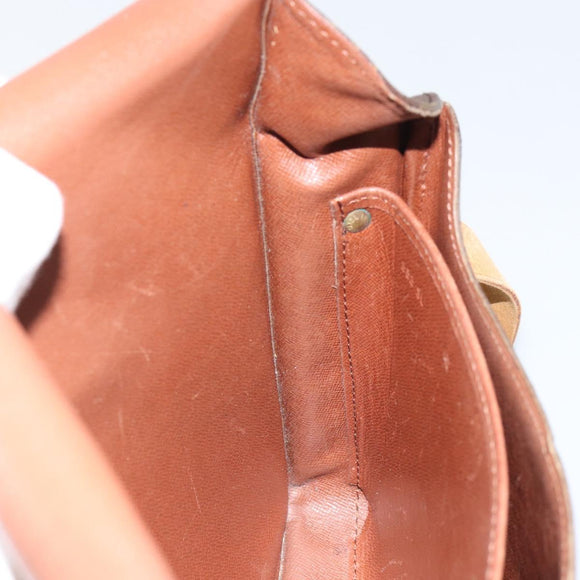 LOUIS VUITTON Monogram Cartouchiere GM Shoulder Bag M51252 LV Auth BA9433
