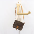 LOUIS VUITTON Monogram Cartouchiere GM Shoulder Bag M51252 LV Auth BA9433-23