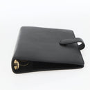 LOUIS VUITTON Epi Agenda MM Day Planner Cover Black R20042 LV Auth BA9435-6