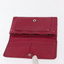 Chloe Paddington Long Wallet Leather Pink Gold Auth BA9436-13