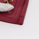 Chloe Paddington Long Wallet Leather Pink Gold Auth BA9436-8