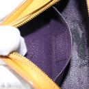 LOUIS VUITTON Epi Dauphine PM Pouch Yellow M48449 LV Auth BA9437-11